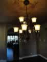Ceiling decor in Metallic Paints